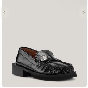 GANNI
EMBELLISHED LOAFERS - BLACK